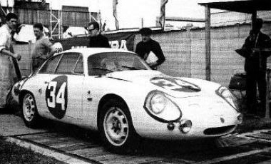 Rosario Montalbano i Salvatore Calascibetta - Abarth-Simca 1300 Bialbero.